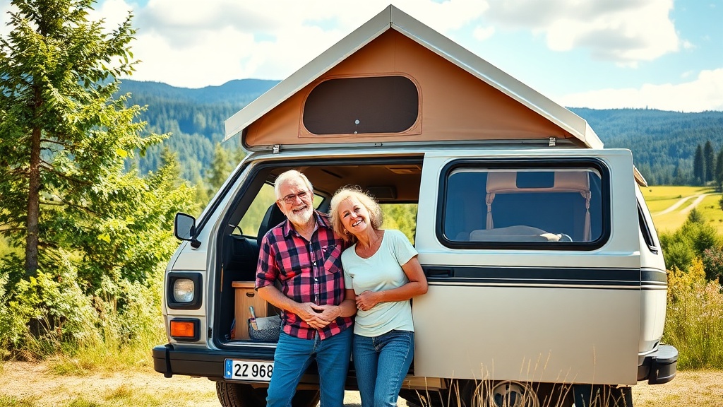 Met de camper of caravan op pad na je 50e